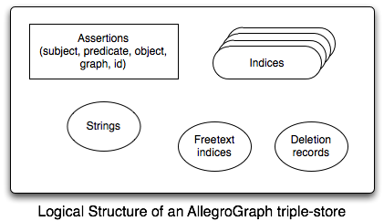 AllegroGraph's logical structure