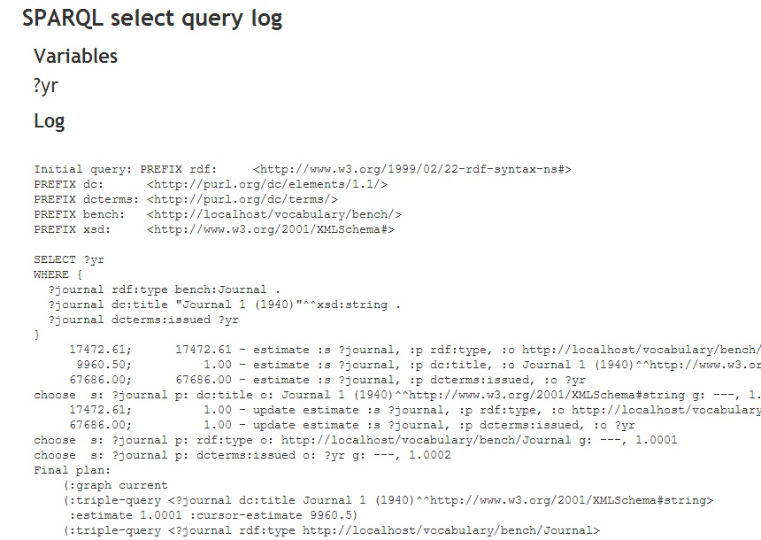 A Query Log