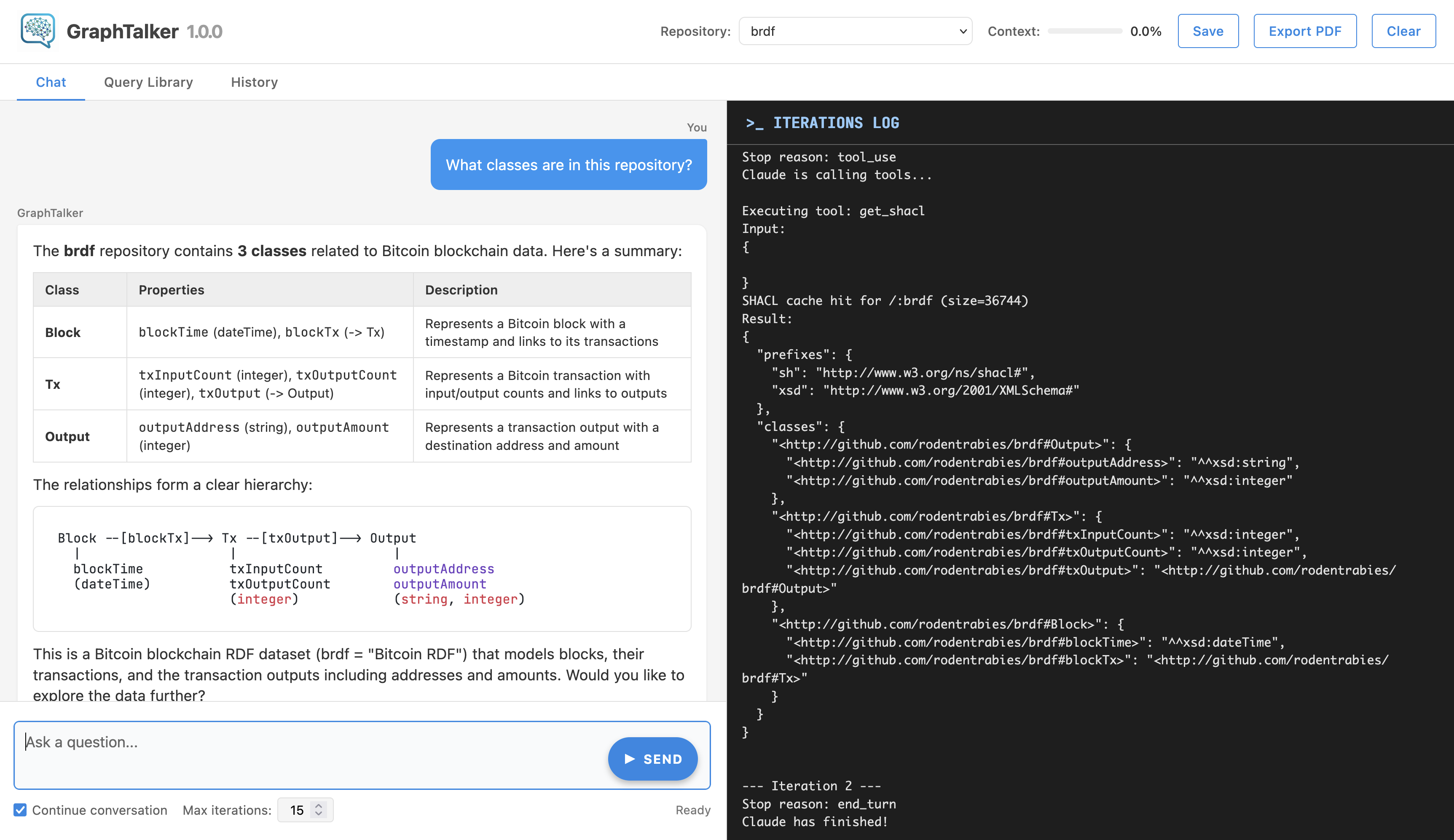 GraphTalker Web UI